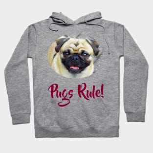 Pugs Rule! Hoodie